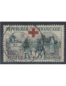 FRANCE 1918 Pro Red Cross used