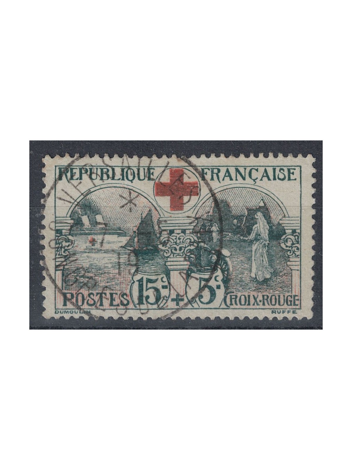 FRANCIA 1918 Pro Croce Rossa us