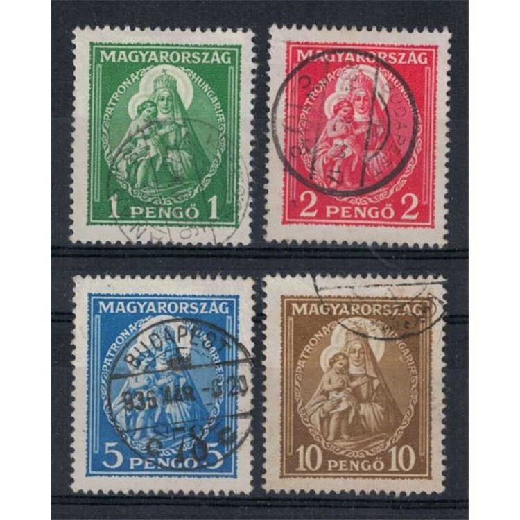 UNGHERIA 1932 Madonna con Bambino 4v us