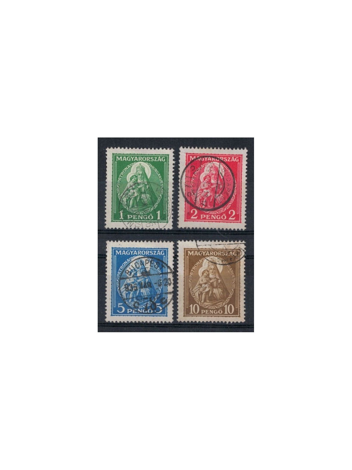 UNGHERIA 1932 Madonna con Bambino 4v us