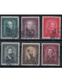 AUSTRIA 1932 Painters, Charity Works 6v us
