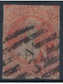 NEW ZEALAND 1862-63 1p vermilion without watermark. us ©