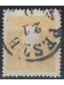AUSTRIA 1858 Effigie Imperatore 2 Kreuzer giallo us