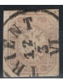 AUSTRIA 1863 Francobolli per giornali 1,05 kreuzer bruno grigio us