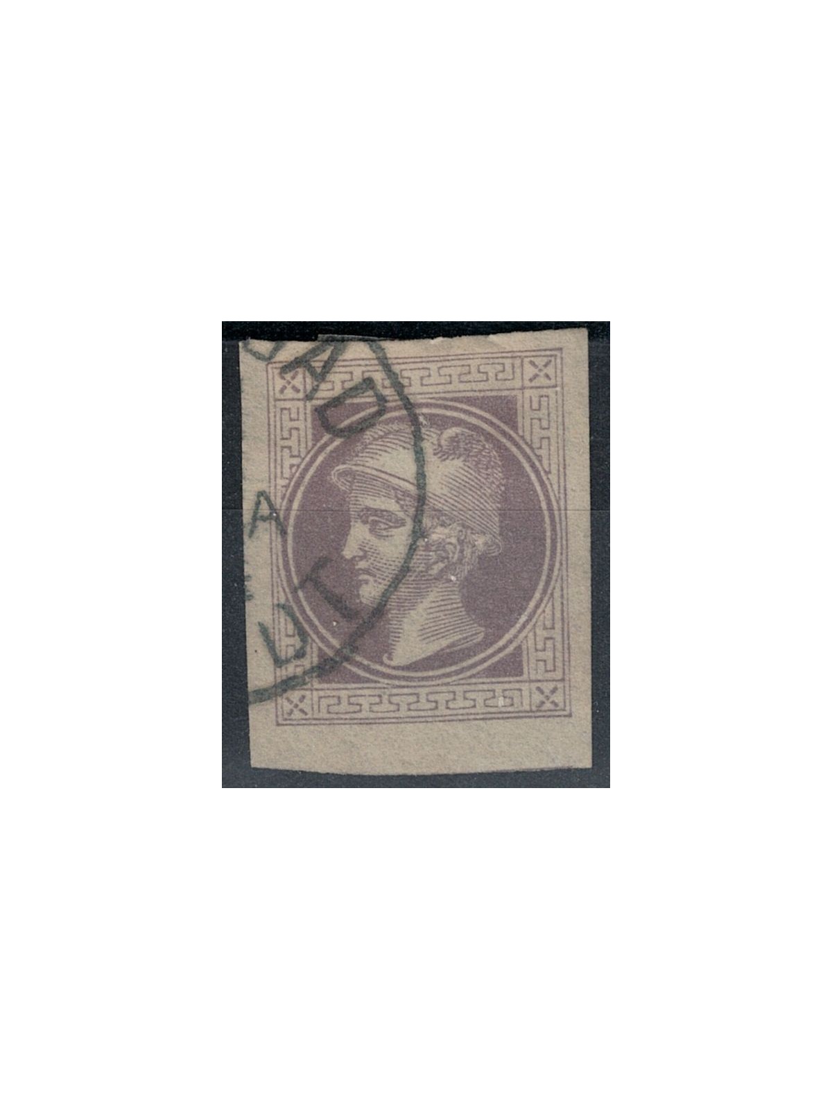 AUSTRIA 1867 Francobolli per giornali 1 kreuzer violetto grigio us