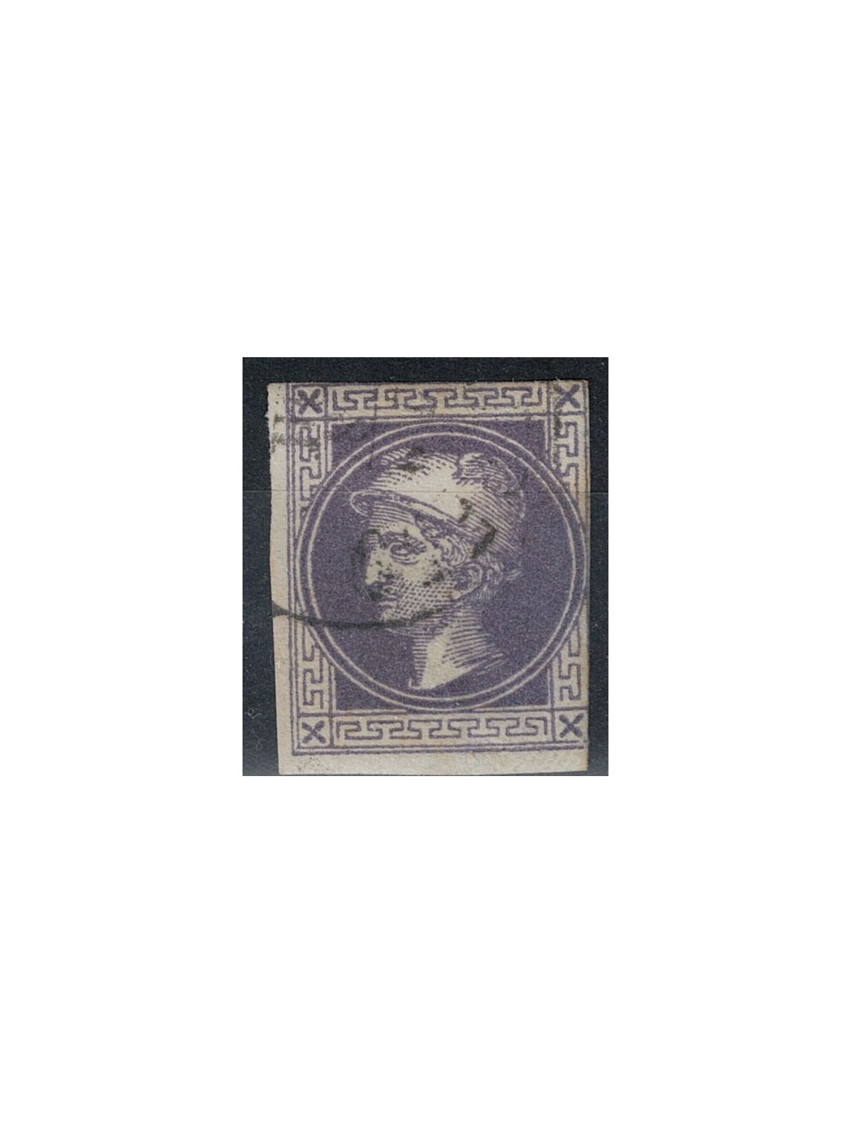 AUSTRIA 1867 Newspaper stamps 1 kreuzer grey violet II type us