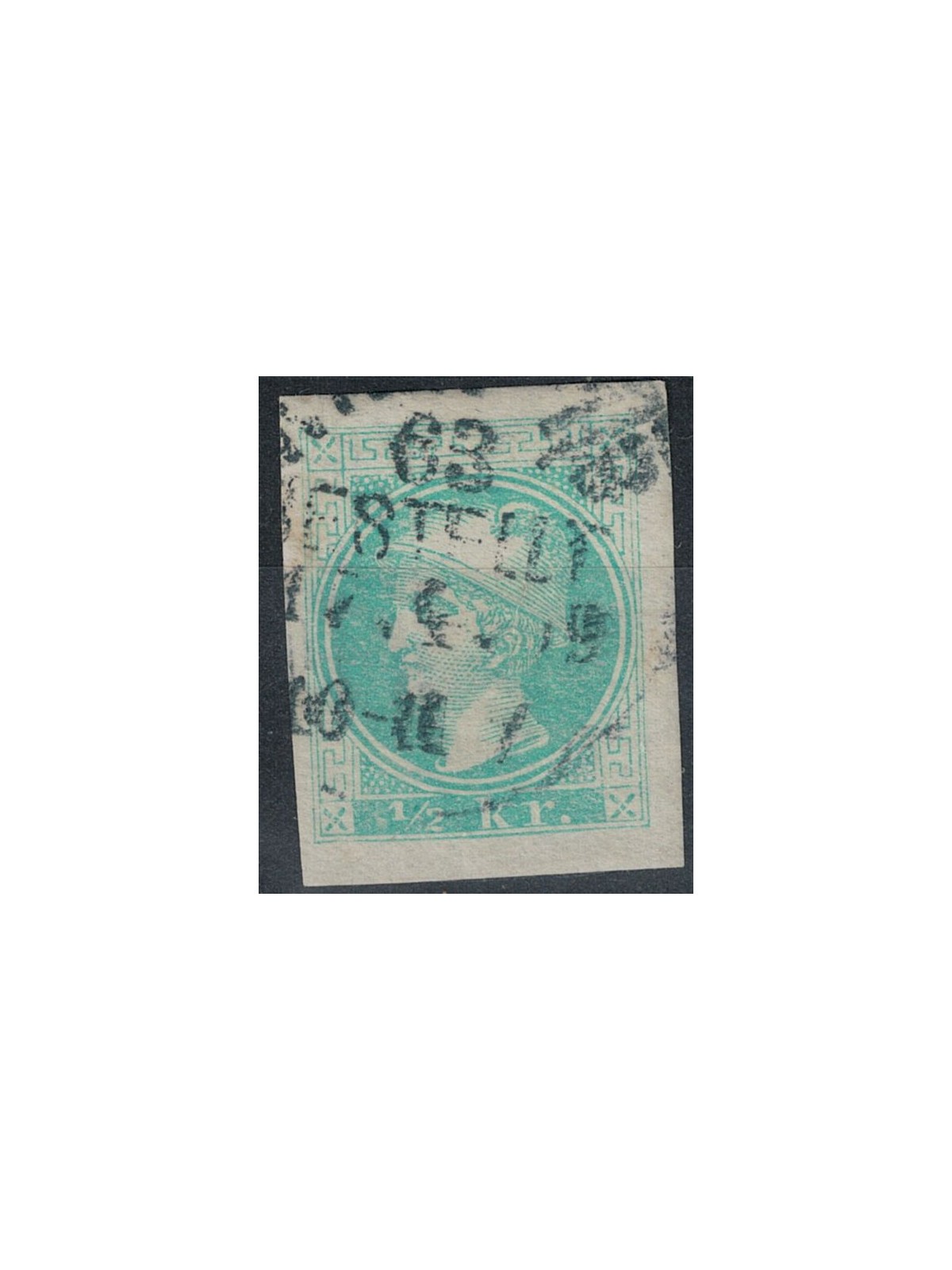 AUSTRIA 1880 Francobolli per giornali ½ kreuzer verde us