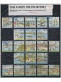 AUSTRALIA 1987-88 Bicentenary, the first fleet 21v us