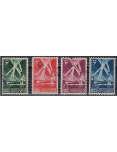 JUGOSLAVIA 1938 Pro Aero club 4v us