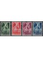 YUGOSLAVIA 1938 Pro Aero club 4v us