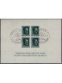 GERMANIA REICH 1937 Esposizione francobollo tedesco BF us