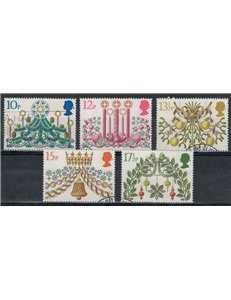 GREAT BRITAIN 1980 Christmas - Christmas 5v us