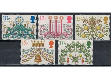 GREAT BRITAIN 1980 Christmas - Christmas 5v us