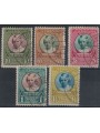 LUXEMBOURG 1927 Caritas, pro infanzia 5v us