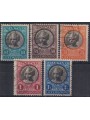 LUXEMBOURG 1928 Caritas, pro infanzia 5v us