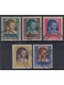 LUSSEMBURGO 1930 Caritas, pro infanzia 5v us