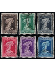 LUSSEMBURGO 1936 Caritas, pro infanzia 6v us