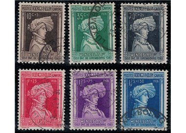 LUSSEMBURGO 1936 Caritas, pro infanzia 6v us