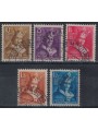 LUXEMBOURG 1933 Caritas, pro infanzia 5v us
