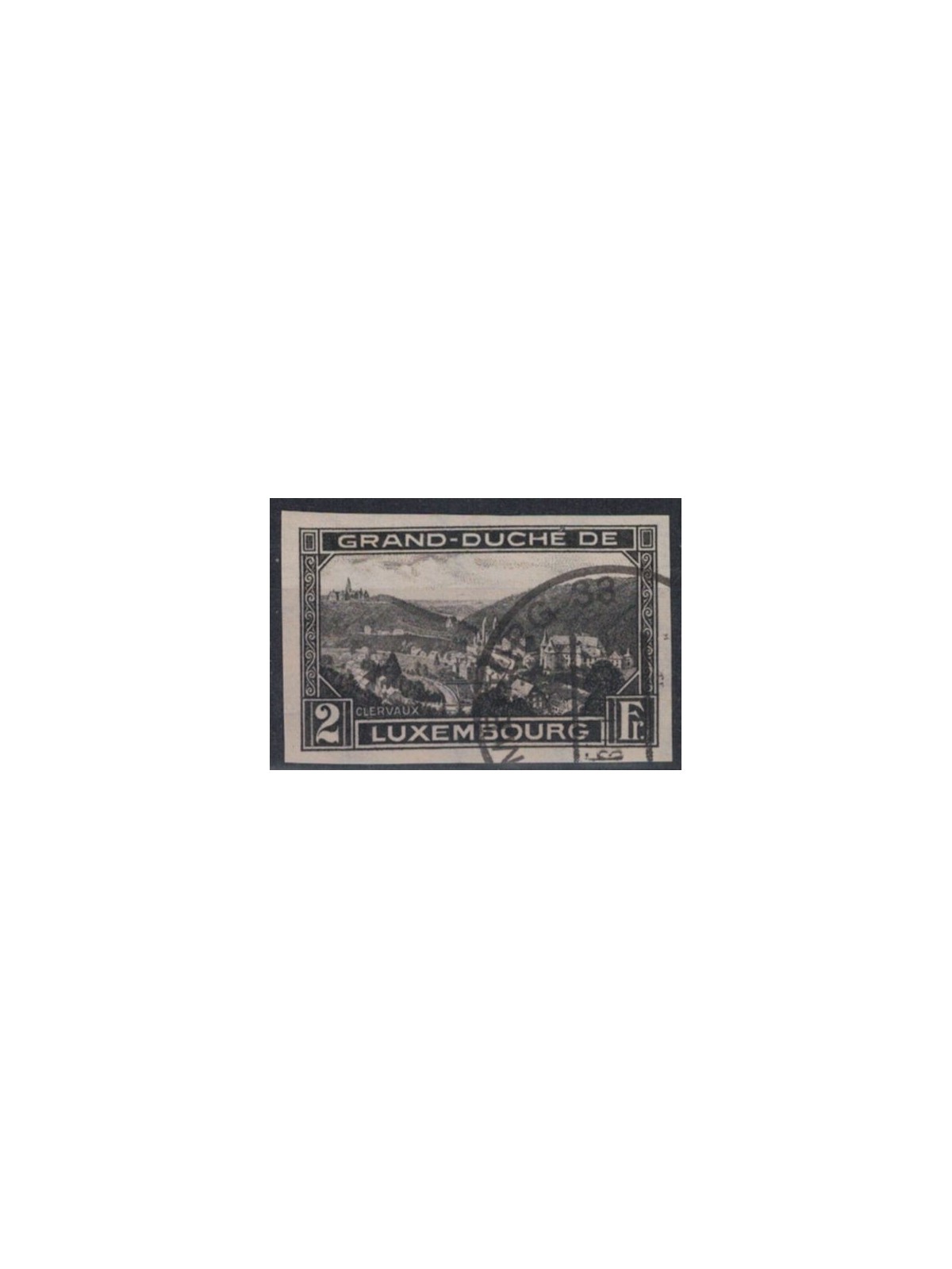 LUSSEMBURGO 1935 Esposizione filatelica di Esch  us