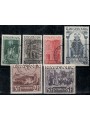 LUSSEMBURGO 1938 Centenario della morte di San Willibrord 6v us