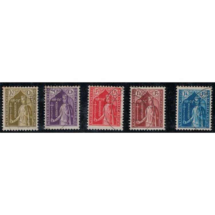 LUSSEMBURGO 1932 Caritas, pro infanzia 5v us