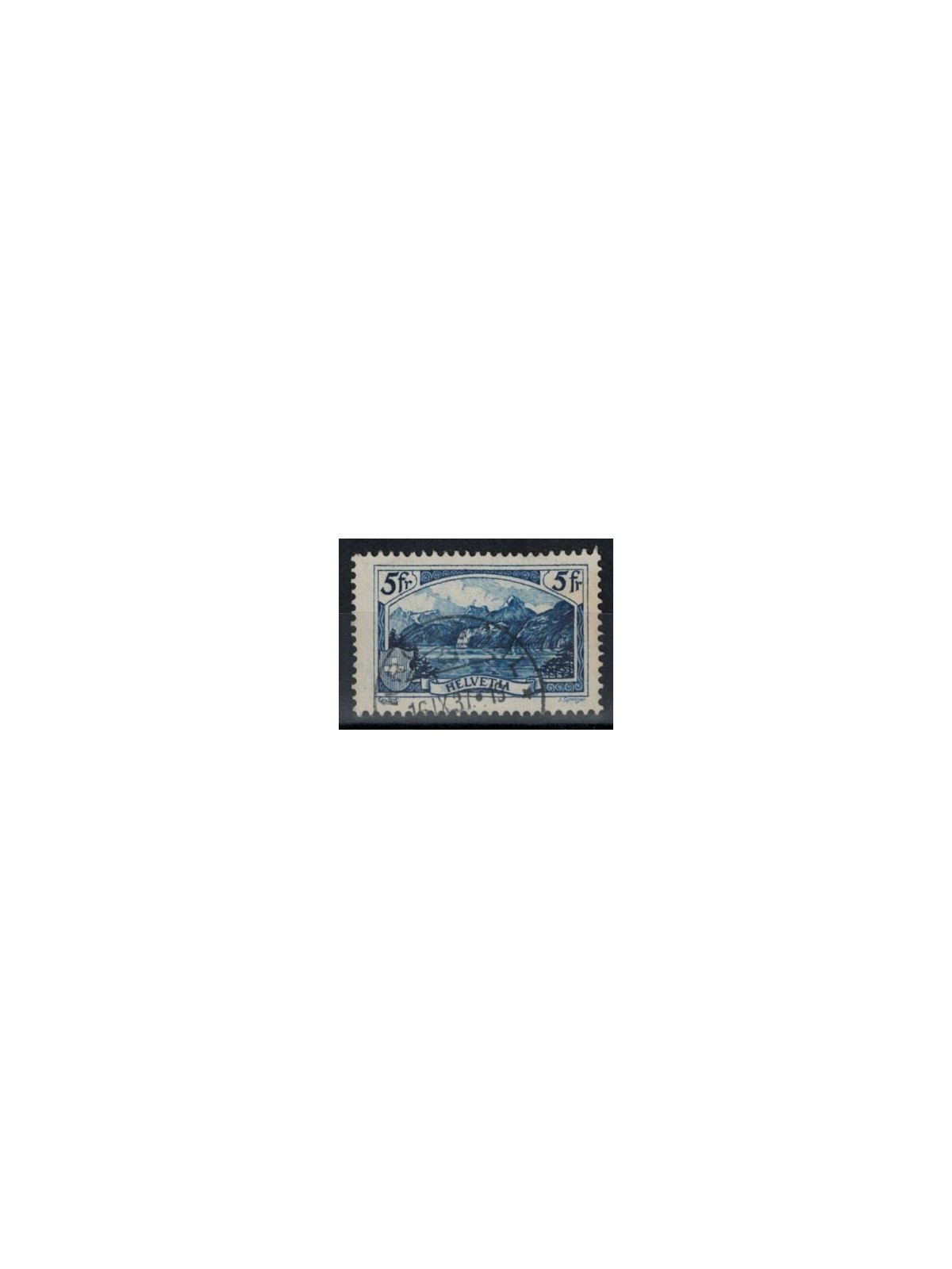 SVIZZERA 1928 Veduta del monte Grütli us