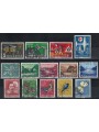 SWITZERLAND 1956 Complete year 14v used