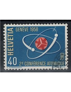 SWITZERLAND 1958 Atomic Conference unused