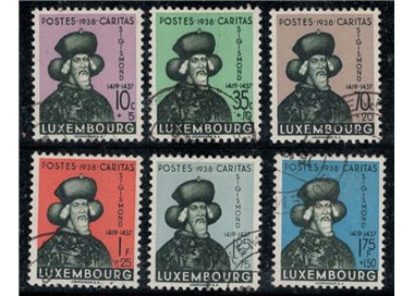LUSSEMBURGO 1938 Caritas, pro infanzia 6v us