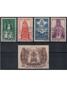 LUXEMBOURG 1945 Madonna of Luxembourg 5v us