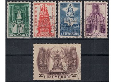 LUXEMBOURG 1945 Madonna of Luxembourg 5v us