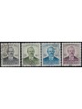 LUSSEMBURGO 1951 Caritas, pro infanzia 4v us