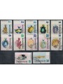 CHRISTMAS ISLAND 1968-70 Serie ordinaria, pesci 12v us
