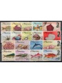 MAURITIUS 1969 Marine fauna - Marine life 18v us