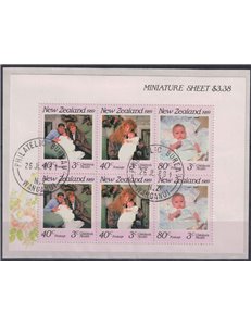 NEW ZEALAND 1989 Child Health 1 s/s us