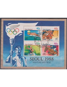 NEW ZEALAND 1988 Summer Olympic Games in Seoul 1 s/s us