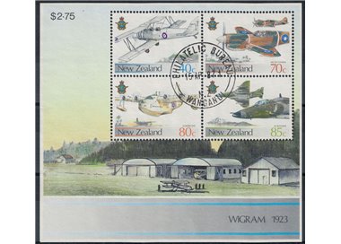 NEW ZEALAND 1987 Centenary Royal Air Force 1 s/s us
