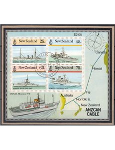NEW ZEALAND 1985 Warships 1 s/s us