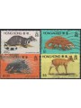HONG KONG 1982 Fauna, mammals 4v us (2)