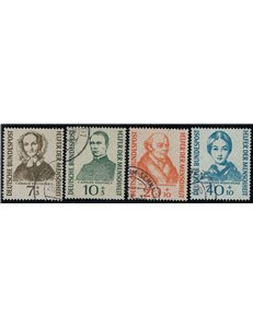GERMANY FRG 1955 Charity 4v used