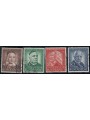 GERMANIA BRD 1953 Benefattori 4v us