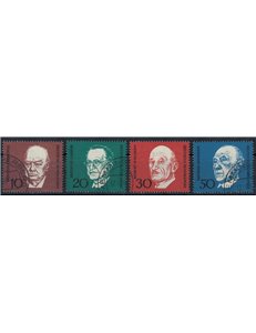 GERMANY BRD 1968 Konrad Adenauer 4v us