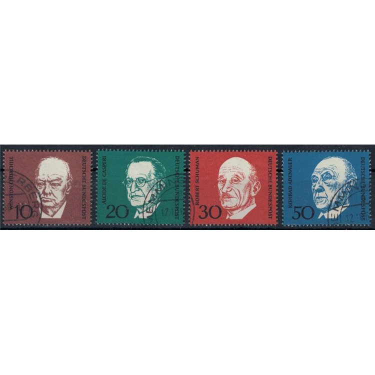 GERMANIA BRD 1968 Konrad Adenauer 4v us
