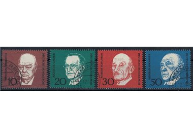 GERMANY BRD 1968 Konrad Adenauer 4v us