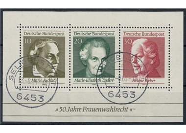 GERMANIA BRD 1969 Diritto di voto alle donne BF us