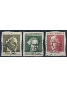 GERMANIA BRD 1969 Diritto di voto alle donne 3v us