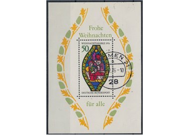 GERMANIA BRD 1976 Natale BF us