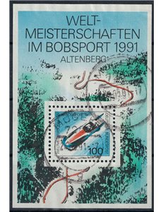 GERMANY BRD 1991 Bobsleigh World Championship s/s us