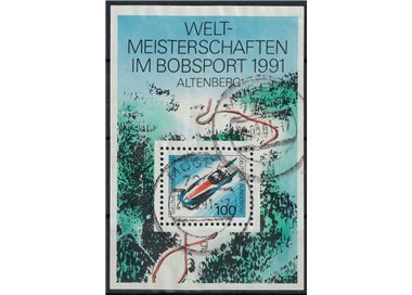 GERMANY BRD 1991 Bobsleigh World Championship s/s us